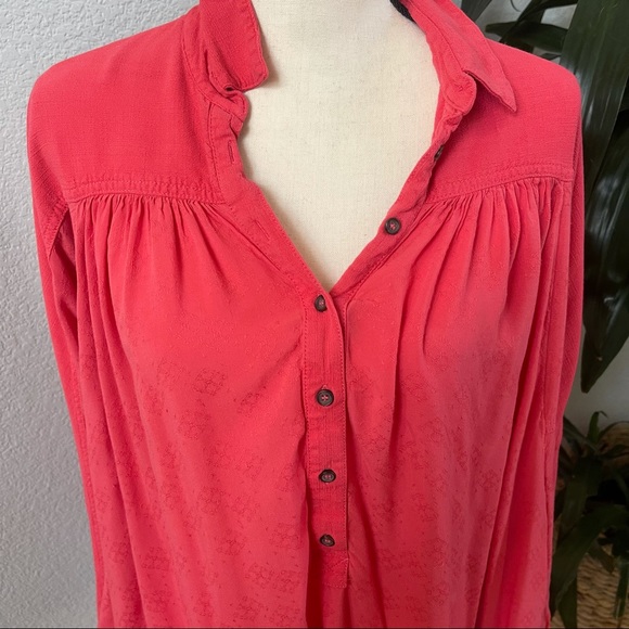 FREE PEOPLE Lovely Day Button-down Top - Picture 4 of 9